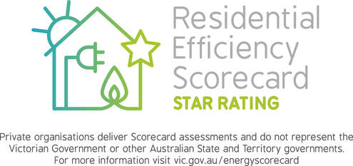 Private organisations deliver Scorecard assessments and do not represent the Victorian Government or other Australian State and Territory governments. For more information visit vic.gov.au/energyscorecard
